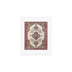 Khoy  Antique Azerbaijan Persian Rug Print Art Print Gallery Image 1