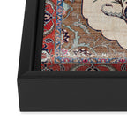 Khoy  Antique Azerbaijan Persian Rug Print Framed Canvas Print Gallery Image 3