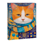 Klimt Cat with Green Eyes in the City Canvas Print Gallery Image 3