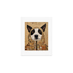 Klimt Dog with Beautiful Geometric Hoody Art Print Gallery Image 1