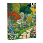 Klimt Garden Floral Landscape Canvas Print Gallery Image 3