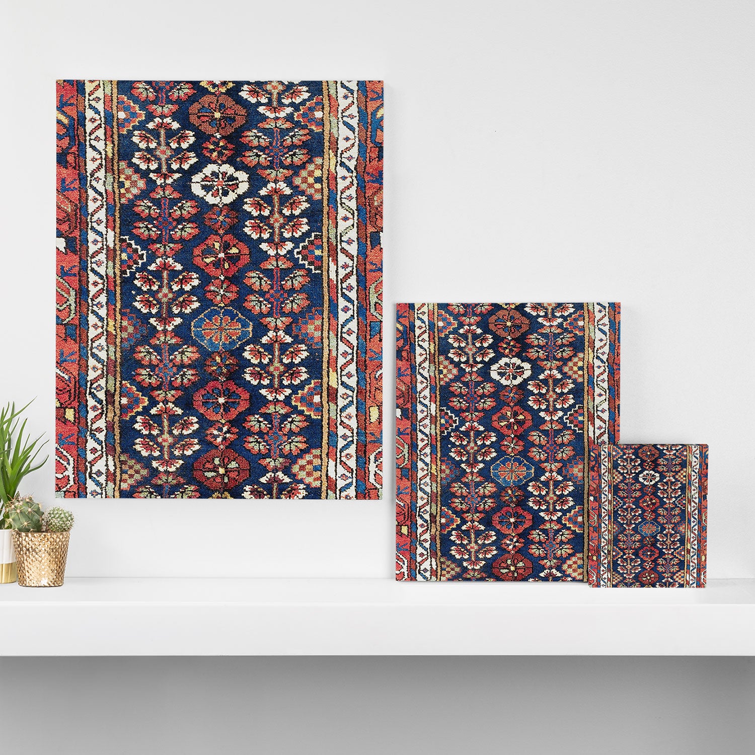 Kolyai  Antique South Kurdistan Persian Rug Print Canvas Print Gallery Image 3