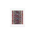 Kolyai  Antique South Kurdistan Persian Rug Print Art Print Gallery Image 1