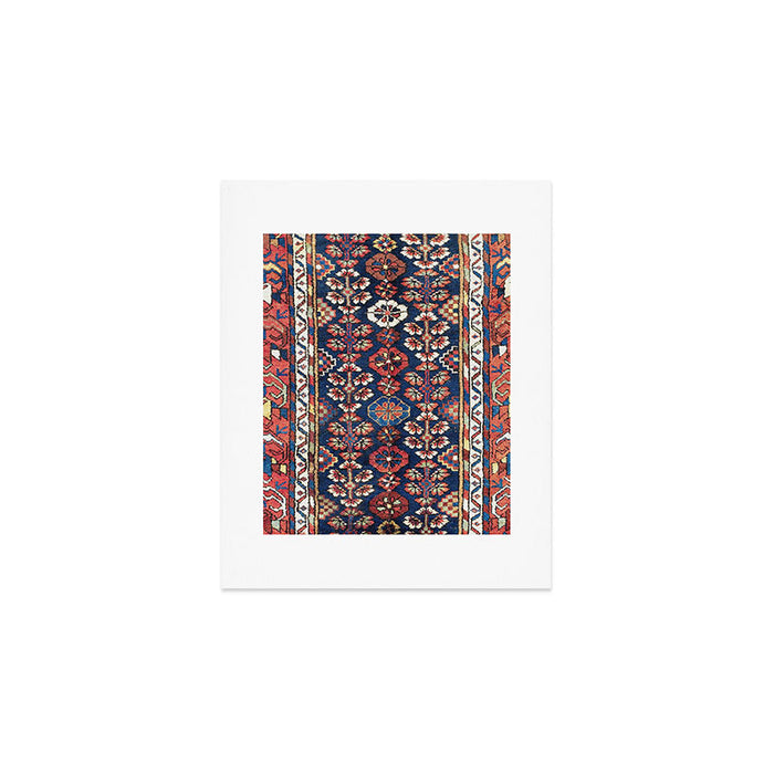 Kolyai  Antique South Kurdistan Persian Rug Print Art Print Gallery Image 1
