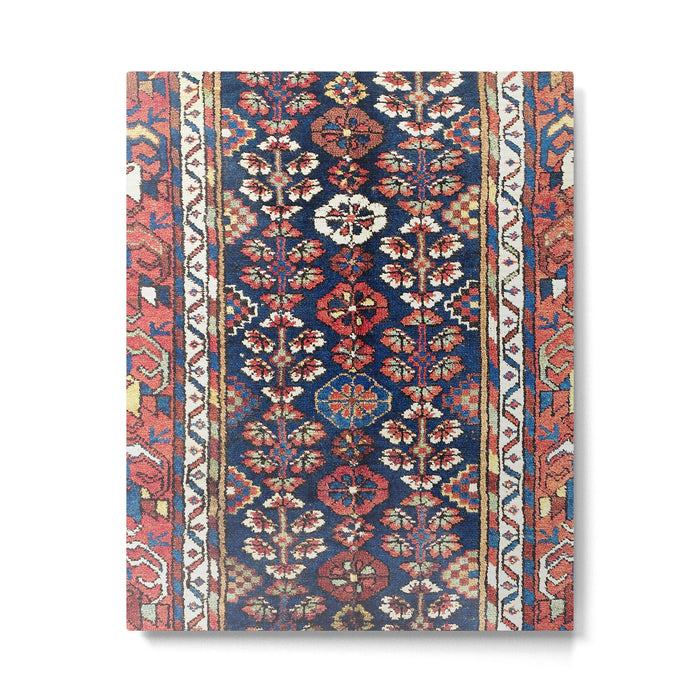 Kolyai  Antique South Kurdistan Persian Rug Print Metal Print Gallery Image 1