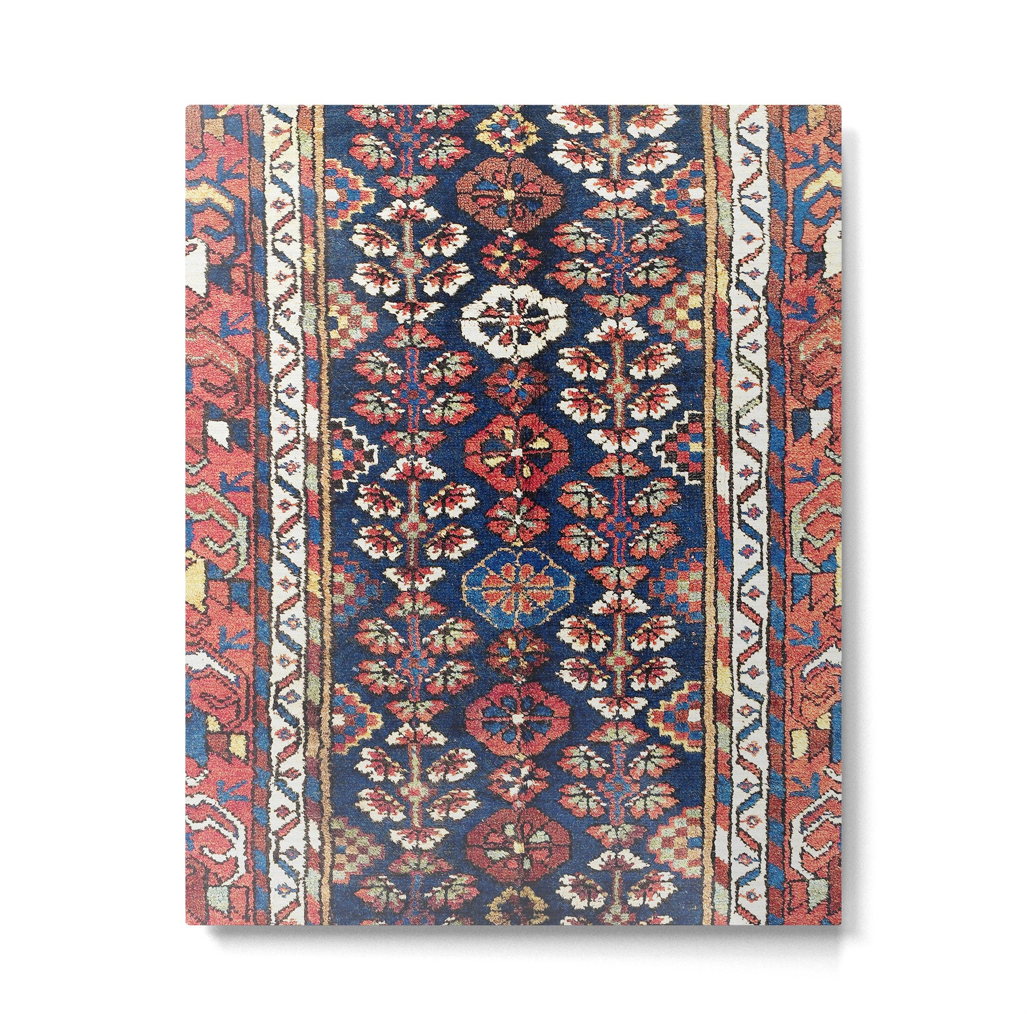 Kolyai  Antique South Kurdistan Persian Rug Print Metal Print Gallery Image 6