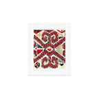 Konya Antique Turkish Kilim Print Art Print Gallery Image 1