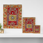 Konya Central Anatolian Niche Rug Print Canvas Print Gallery Image 3
