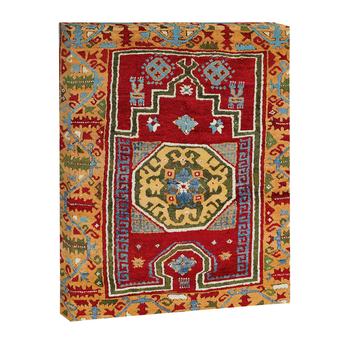 Konya Central Anatolian Niche Rug Print Canvas Print Gallery Image 1