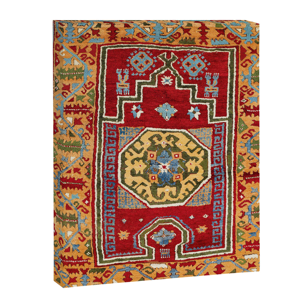 Konya Central Anatolian Niche Rug Print Canvas Print Gallery Image 6