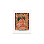 Konya Central Anatolian Niche Rug Print Art Print Gallery Image 1