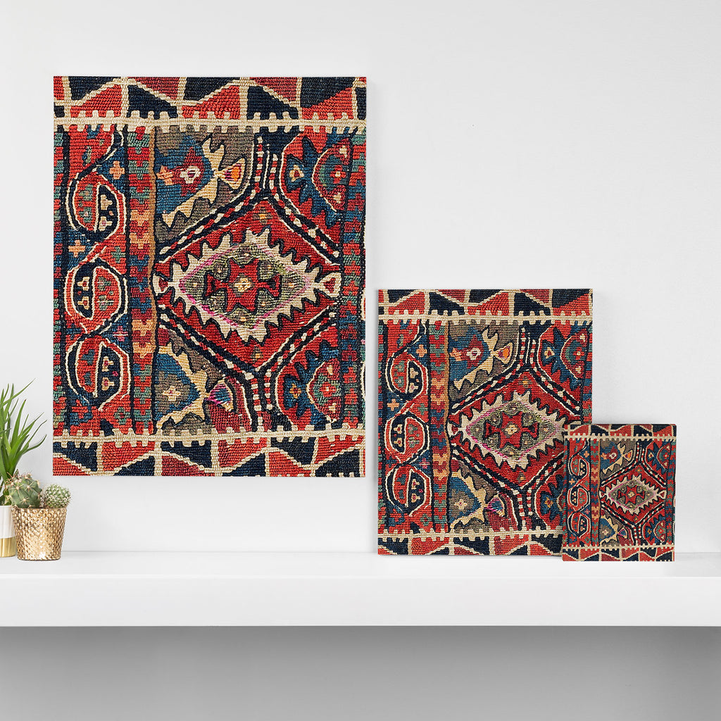 Kordi Balisht Khorasan Northeast Persian Bag Prin Canvas Print Gallery Image 3