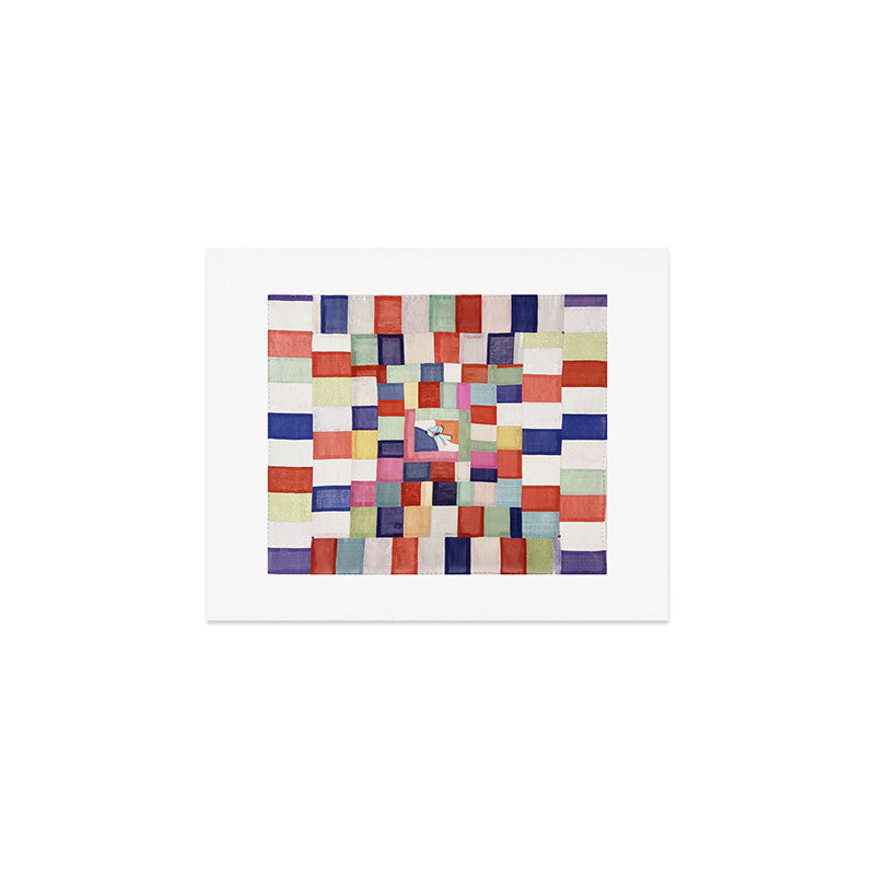 Korean 19th Century Geometric Textile Print Art Print Gallery Image 1
