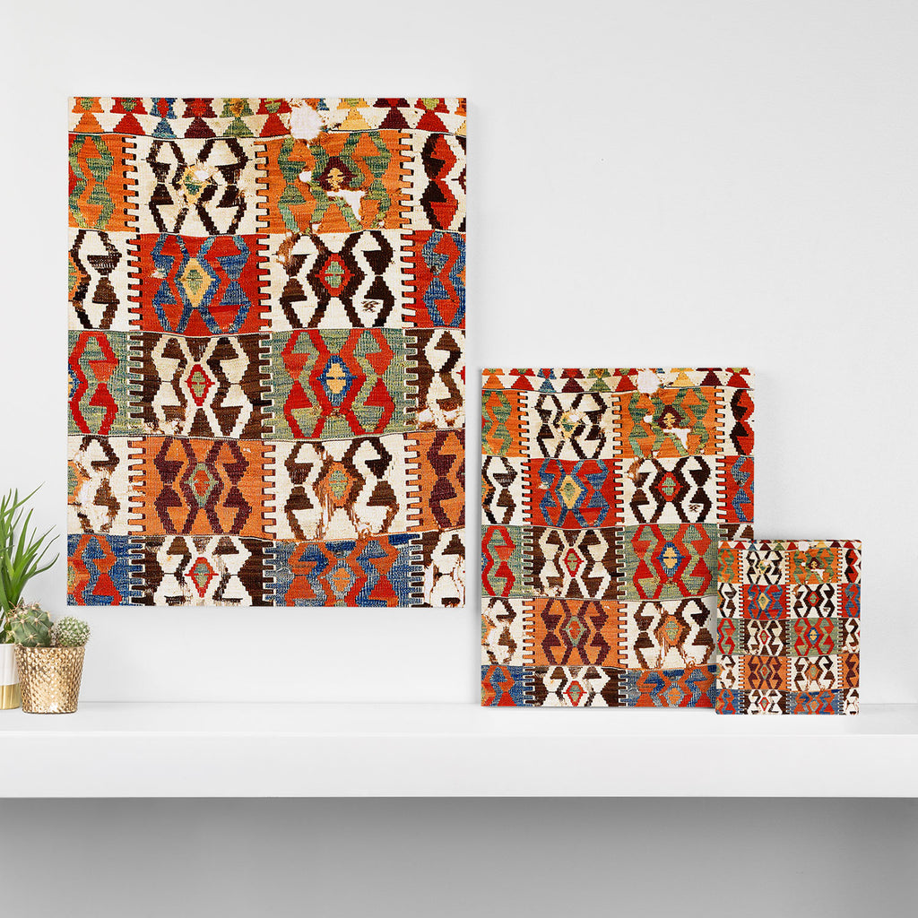 Kütahya West Anatolian Kilim Print Canvas Print Gallery Image 3