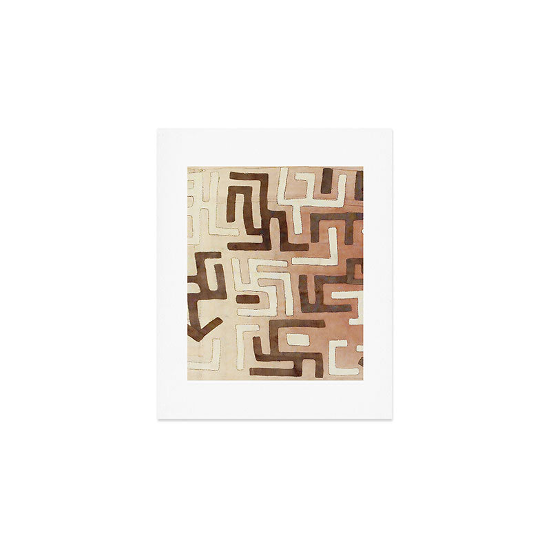 Kuba Congo Central African Wraparound Skirt Print 1 Art Print Gallery Image 1