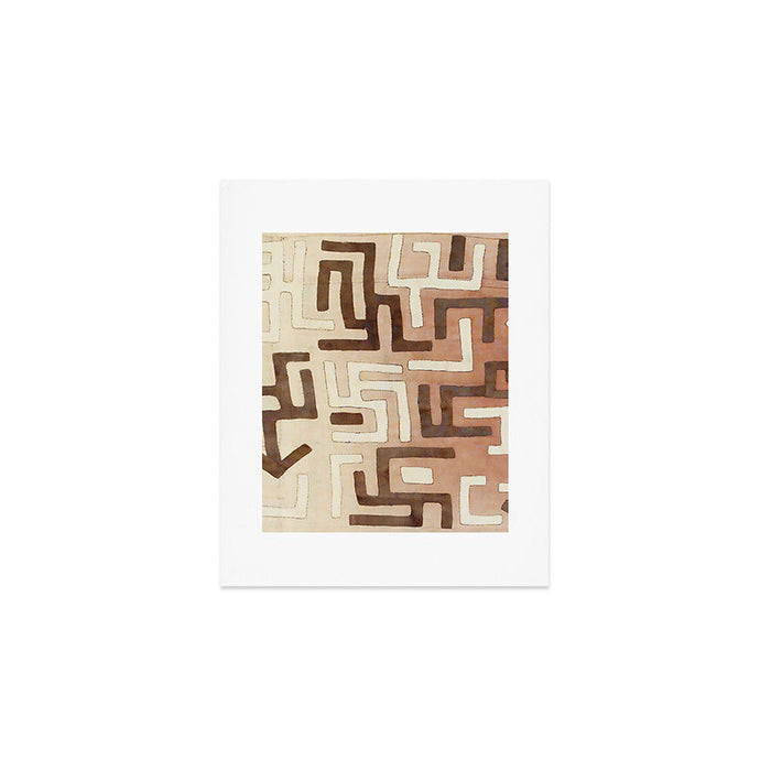 Kuba Congo Central African Wraparound Skirt Print 1 Art Print Gallery Image 1