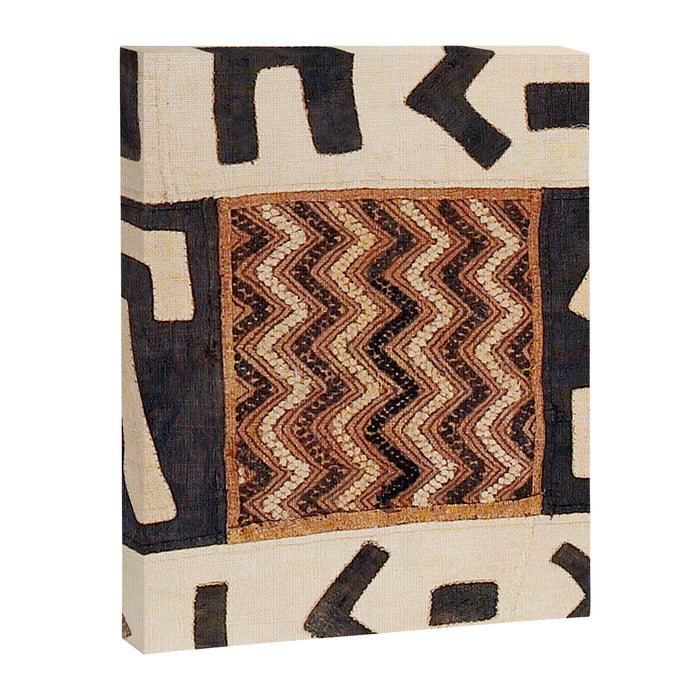 Kuba Congo Central African Wraparound Skirt Print 2 Canvas Print Gallery Image 1
