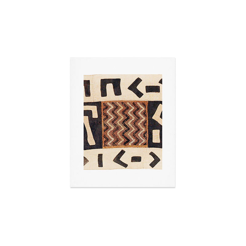 Kuba Congo Central African Wraparound Skirt Print 2 Art Print Gallery Image 1