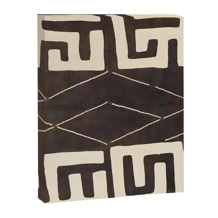 Kuba Congo Central African Wraparound Skirt Print 2 Canvas Print Gallery Image 1