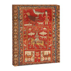Kuba Hunting Rug With Birds Horses Camels Print Canvas Print Gallery Image 3