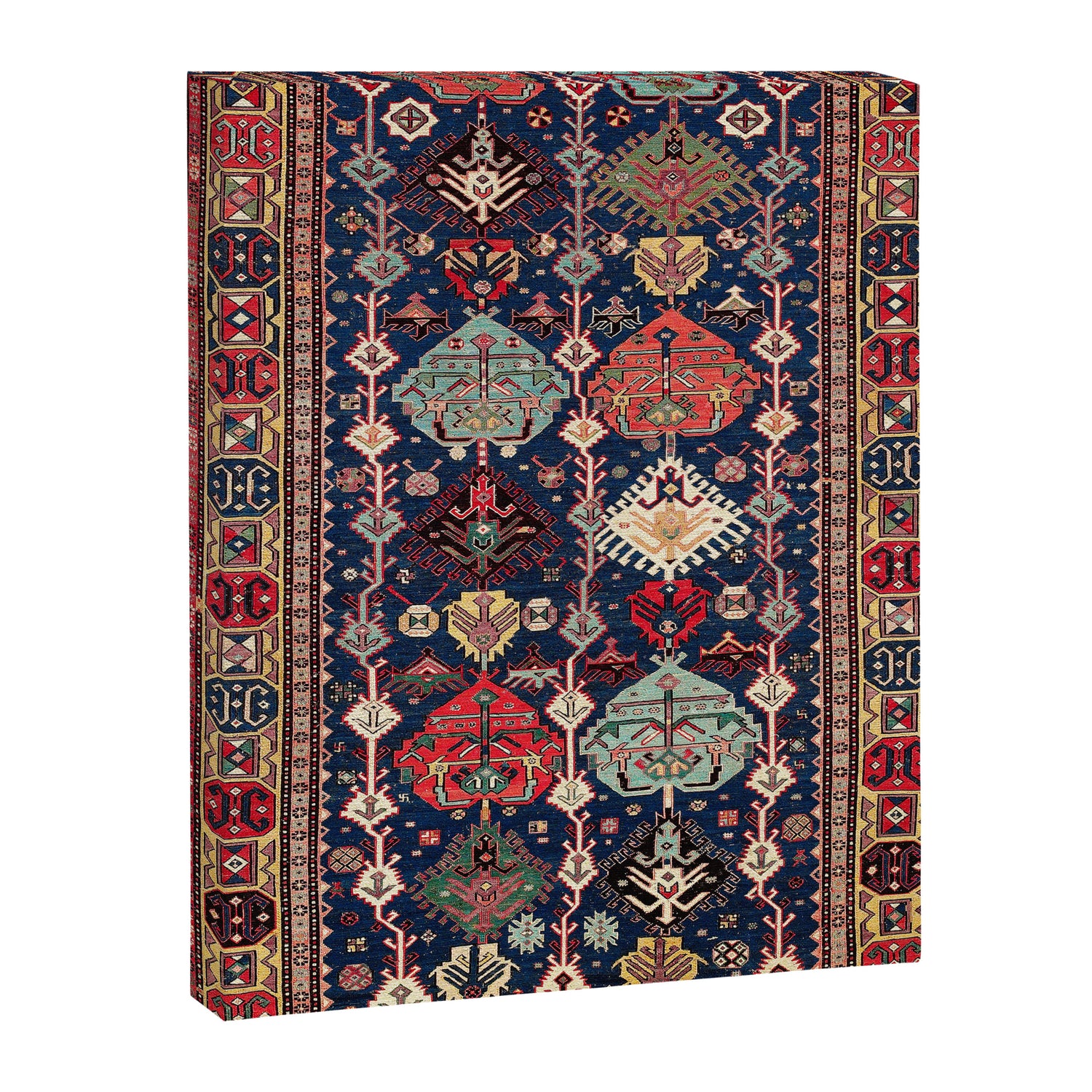 Kuba Sumakh East Caucasus Flatweave Print Canvas Print Gallery Image 3