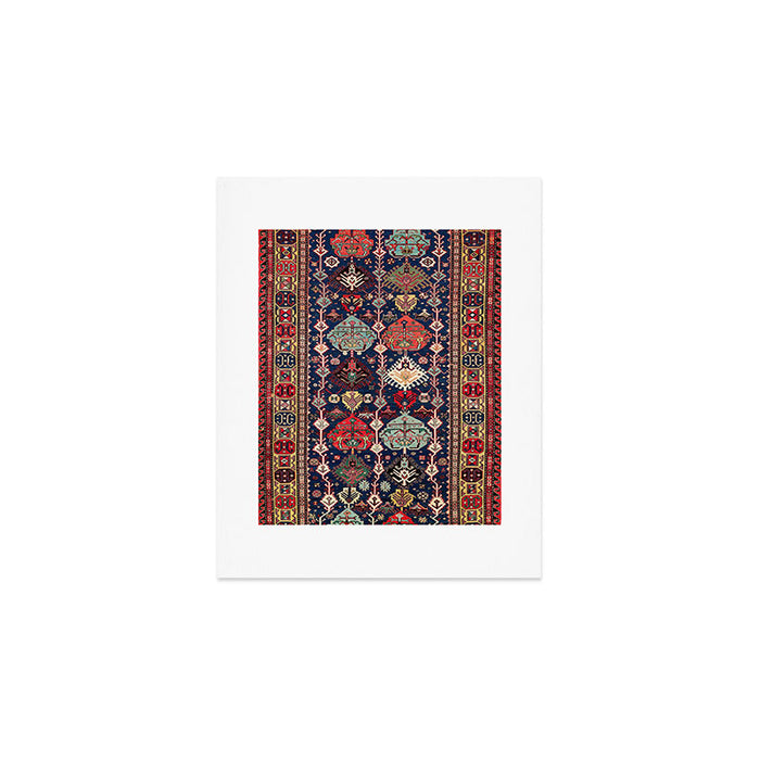 Kuba Sumakh East Caucasus Flatweave Print Art Print Gallery Image 1
