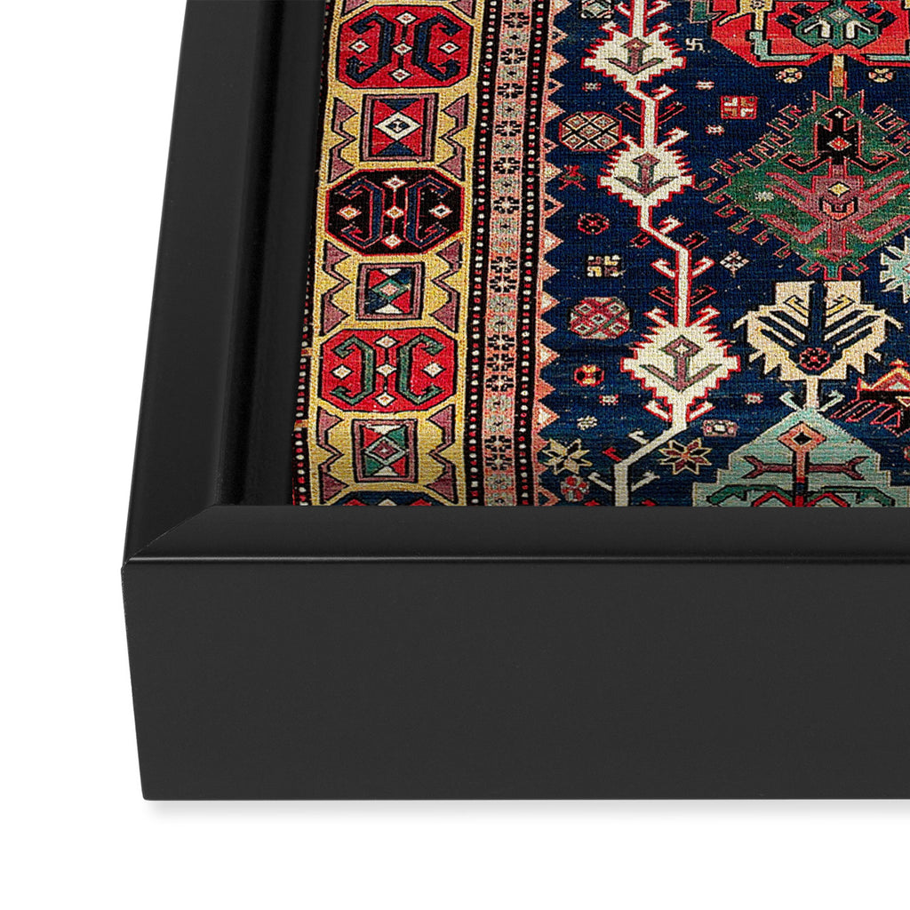 Kuba Sumakh East Caucasus Flatweave Print Framed Canvas Print Gallery Image 3