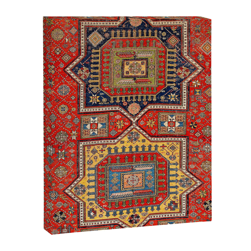 Kuba Sumakh East Caucasus Rug Print Canvas Print Gallery Image 3