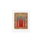 Kula West Anatolian Niche Rug Print Art Print Gallery Image 1