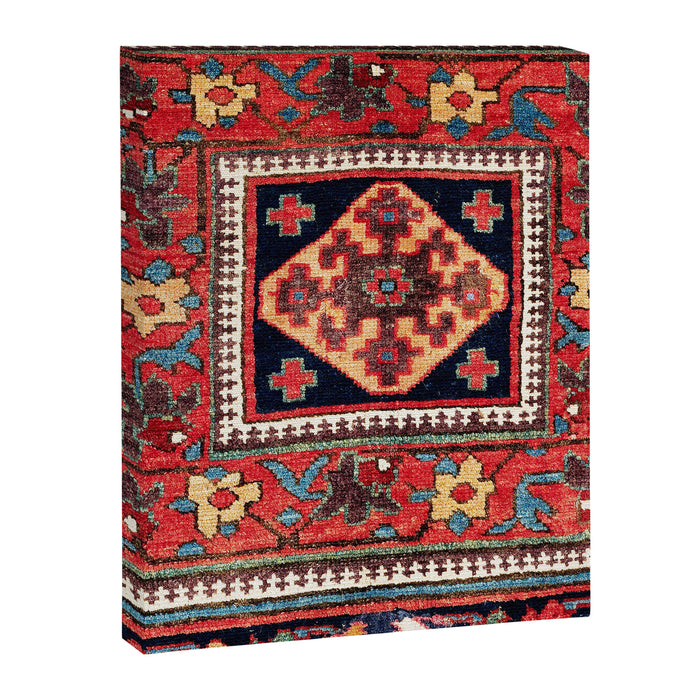 Kurdish Azerbaijan Northwest Persian Bag Face Print Canvas Print Gallery Image 1