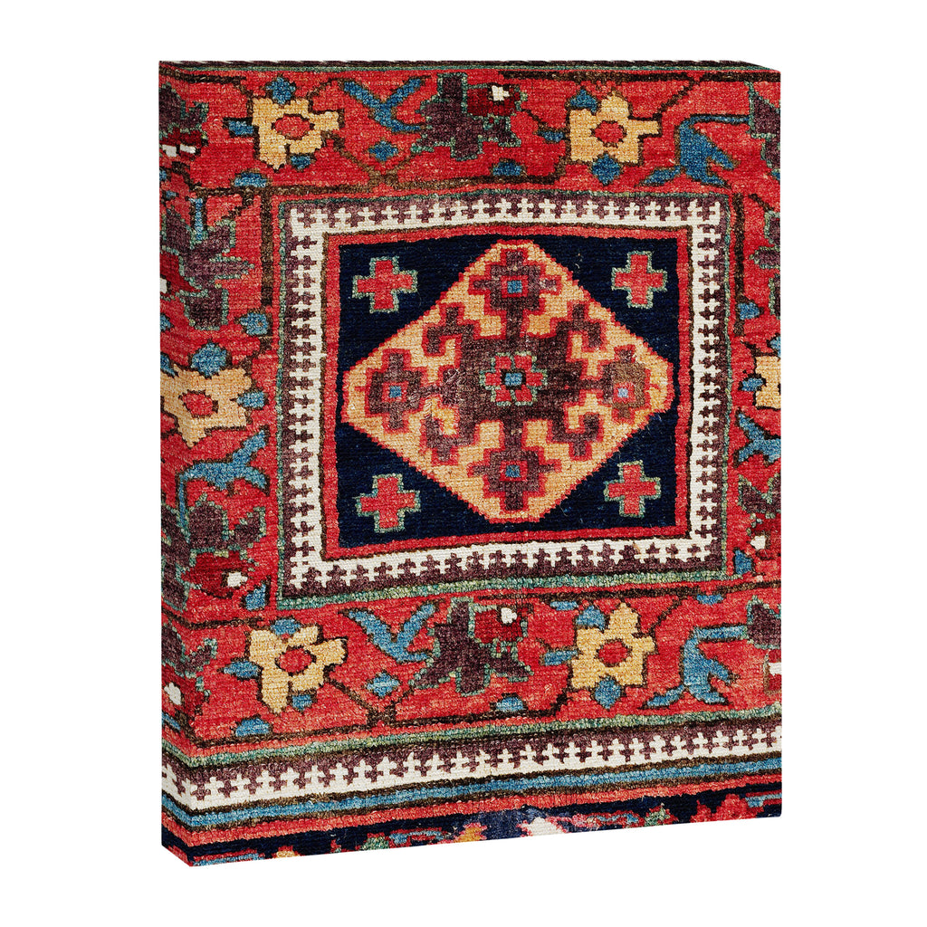 Kurdish Azerbaijan Northwest Persian Bag Face Print Canvas Print Gallery Image 3