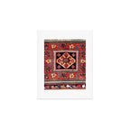 Kurdish Azerbaijan Northwest Persian Bag Face Print Art Print Gallery Image 1