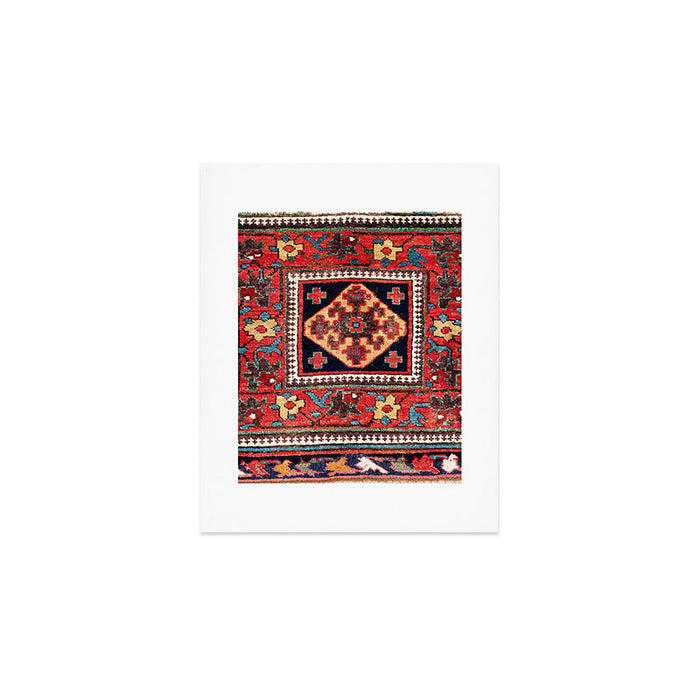 Kurdish Azerbaijan Northwest Persian Bag Face Print Art Print Gallery Image 1