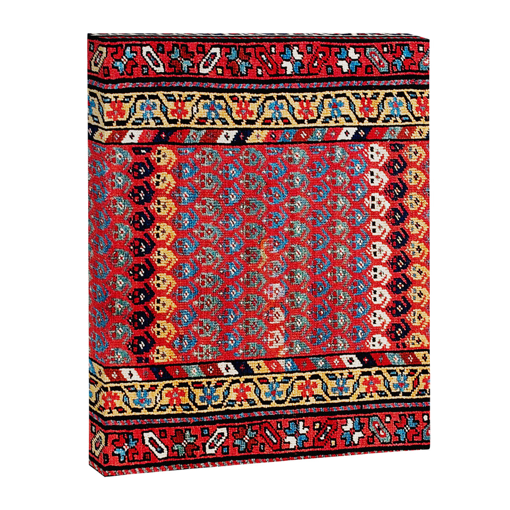 Kurdish Azerbaijan Northwest Persian Long Rug Print Canvas Print Gallery Image 3