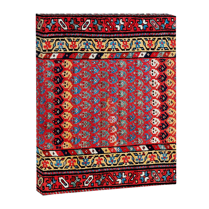 Kurdish Azerbaijan Northwest Persian Long Rug Print Canvas Print Gallery Image 1