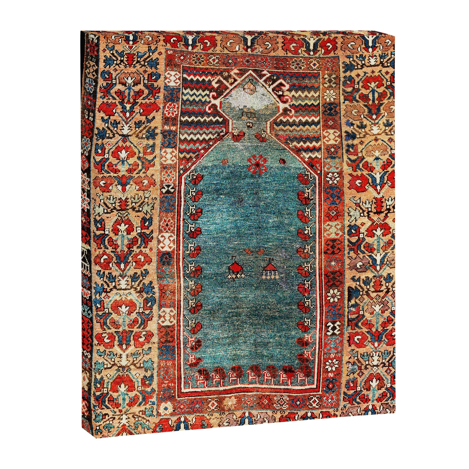 Kurdish East Anatolian Niche Rug Print Canvas Print Gallery Image 3