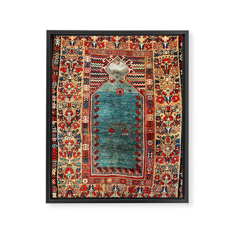 Kurdish East Anatolian Niche Rug Print Framed Canvas Print Gallery Image 3