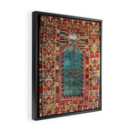 Kurdish East Anatolian Niche Rug Print Framed Canvas Print Gallery Image 2