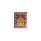 Kurdish East Anatolian Prayer Rug Print Art Print Gallery Image 1