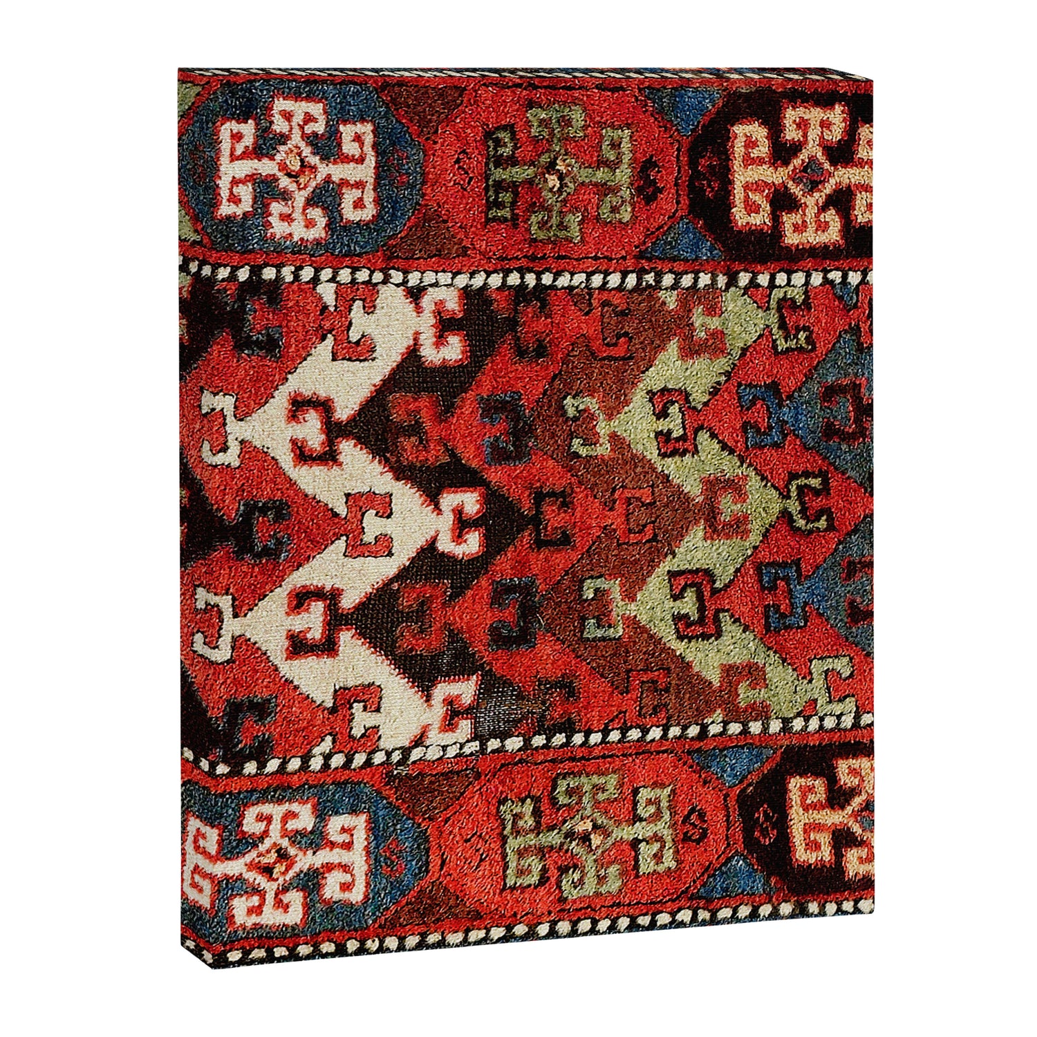 Kurdish East Anatolian Rug Print Canvas Print Gallery Image 3