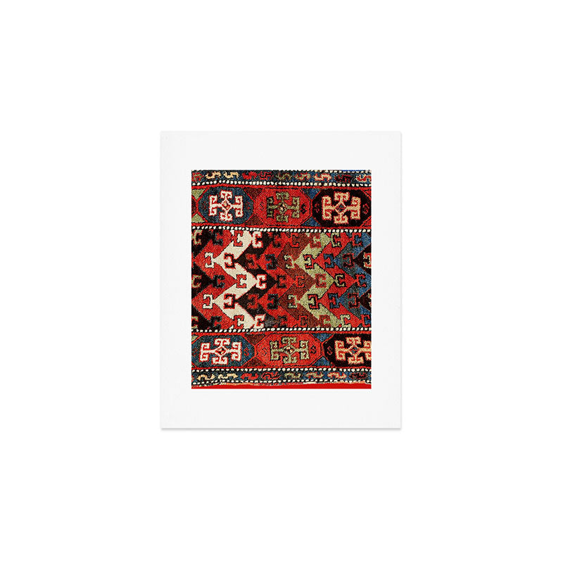 Kurdish East Anatolian Rug Print Art Print Gallery Image 1