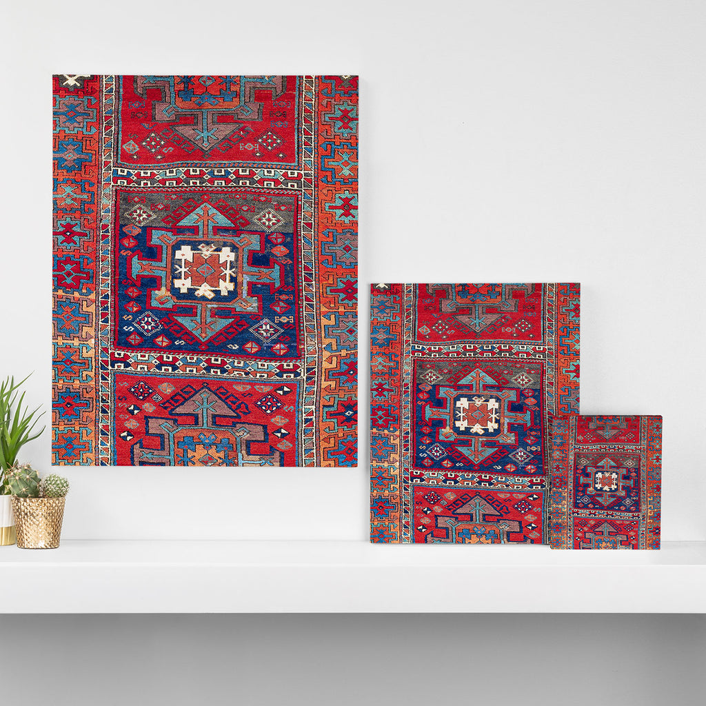 Kurdish Malatya East Anatolian Rug Print Canvas Print Gallery Image 3
