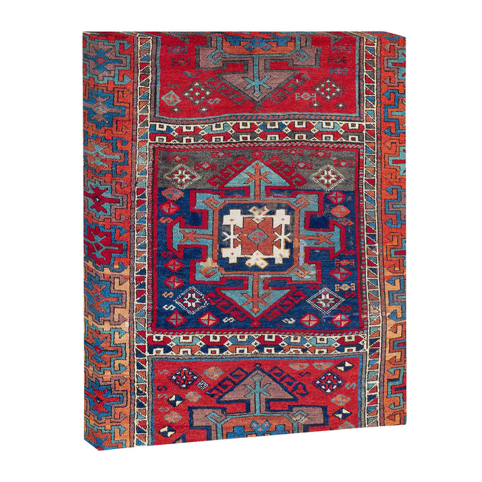 Kurdish Malatya East Anatolian Rug Print Canvas Print Gallery Image 1
