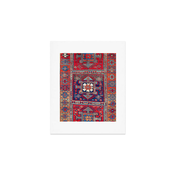 Kurdish Malatya East Anatolian Rug Print Art Print Gallery Image 1