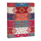 Kurdish Malatya East Anatolian Saf Kilim Print Canvas Print Gallery Image 3