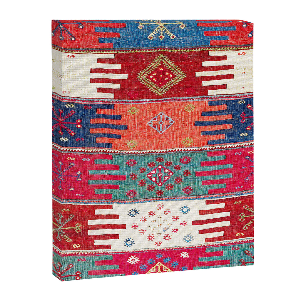 Kurdish Malatya East Anatolian Saf Kilim Print Canvas Print Gallery Image 8