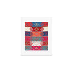 Kurdish Malatya East Anatolian Saf Kilim Print Art Print Gallery Image 1