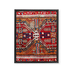 Ladik Central Anatolian Rug Print Framed Canvas Print Gallery Image 3