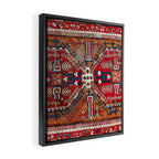 Ladik Central Anatolian Rug Print Framed Canvas Print Gallery Image 2