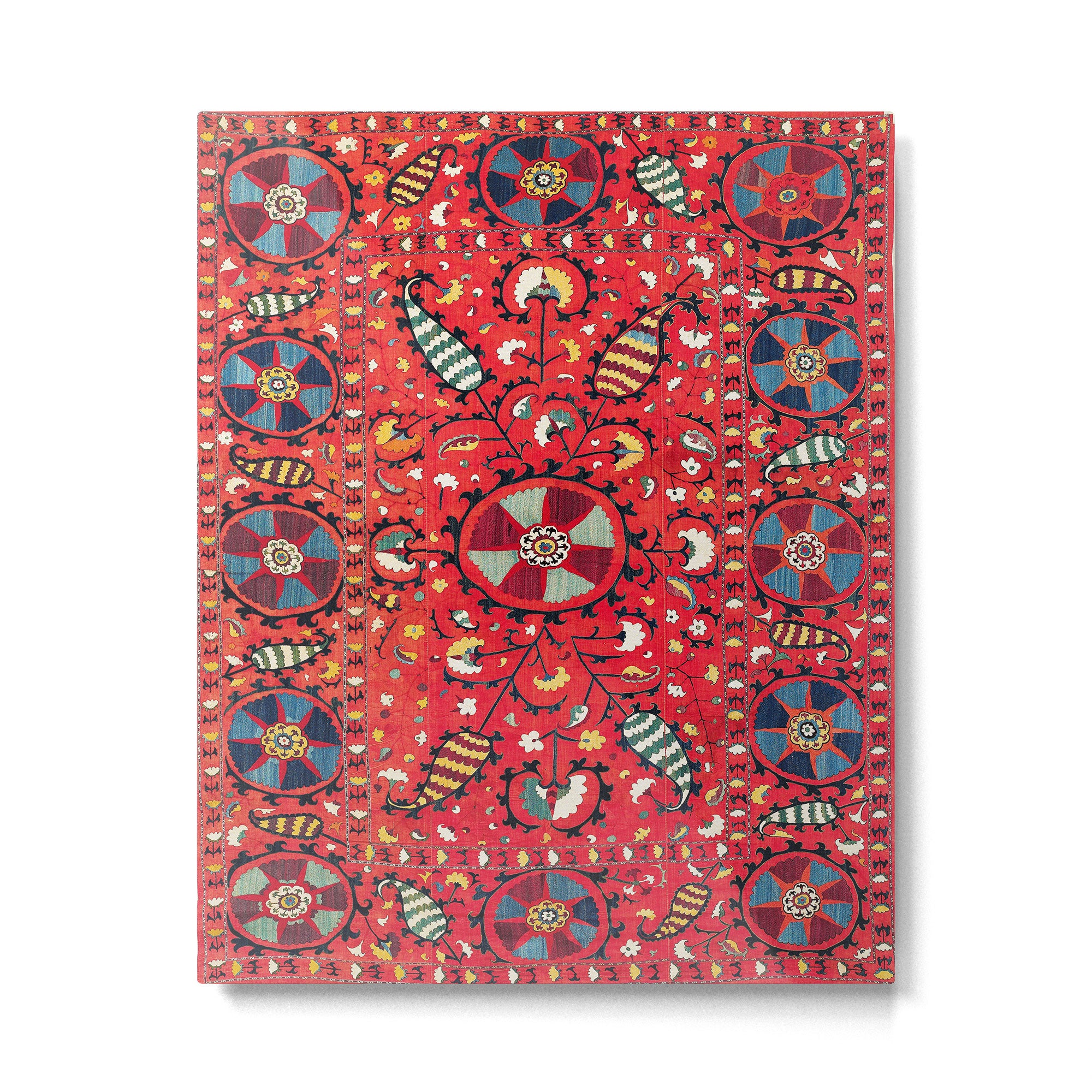 Lakai Suzani Samarkand Uzbekistan Embroidery Print Metal Print Gallery Image 4
